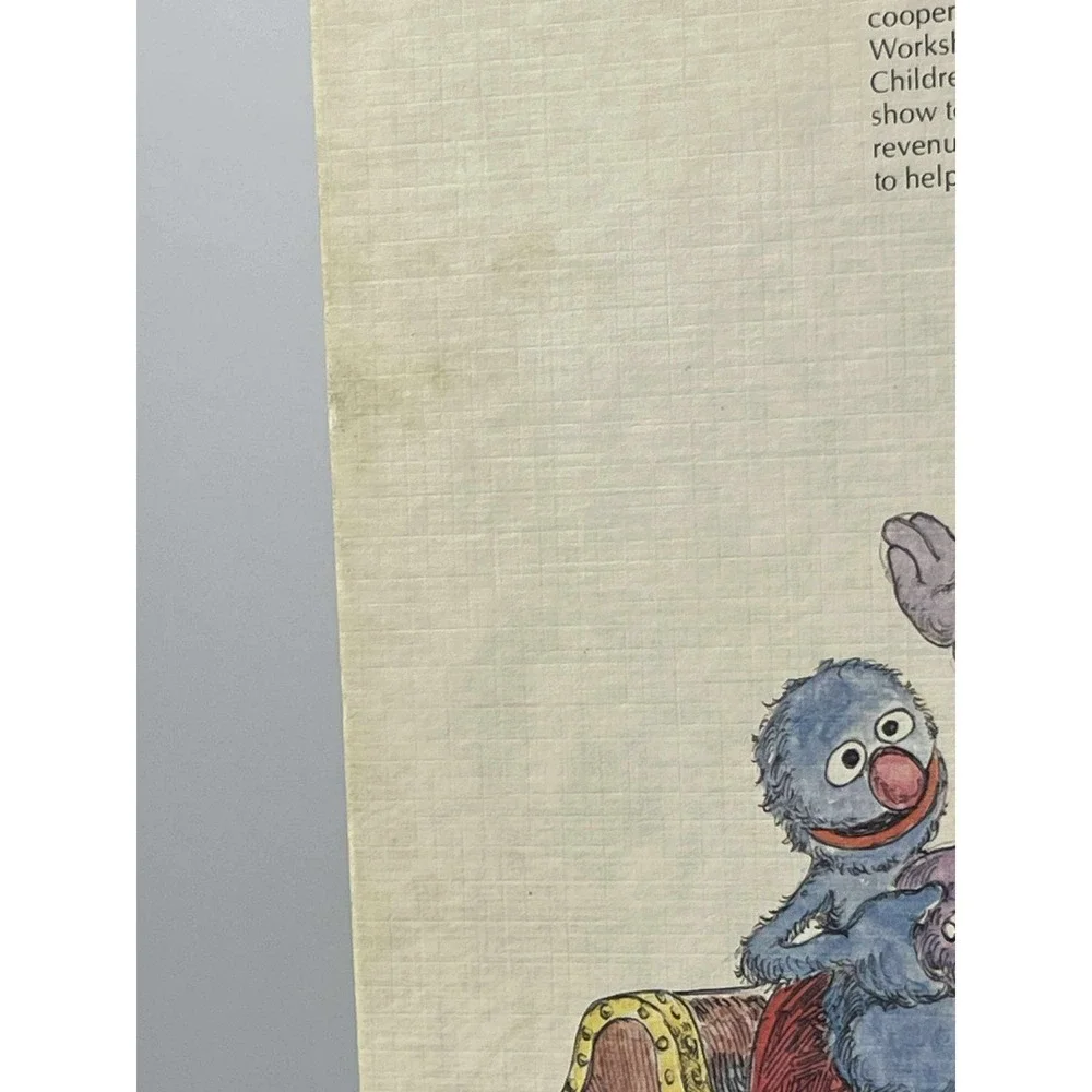 Sesame Street The Amazing Mumford Presents The Magic Weather Show Book‎ 1981